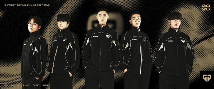 GEN发布2026队服照：回归黑金配色 与我们一同启新征程